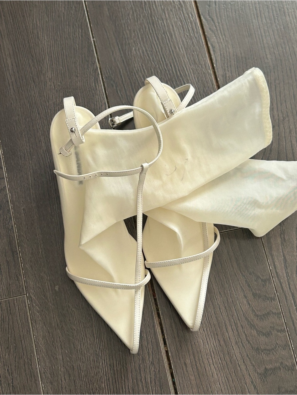 Jil Sander leather sock sandal Tripon 36